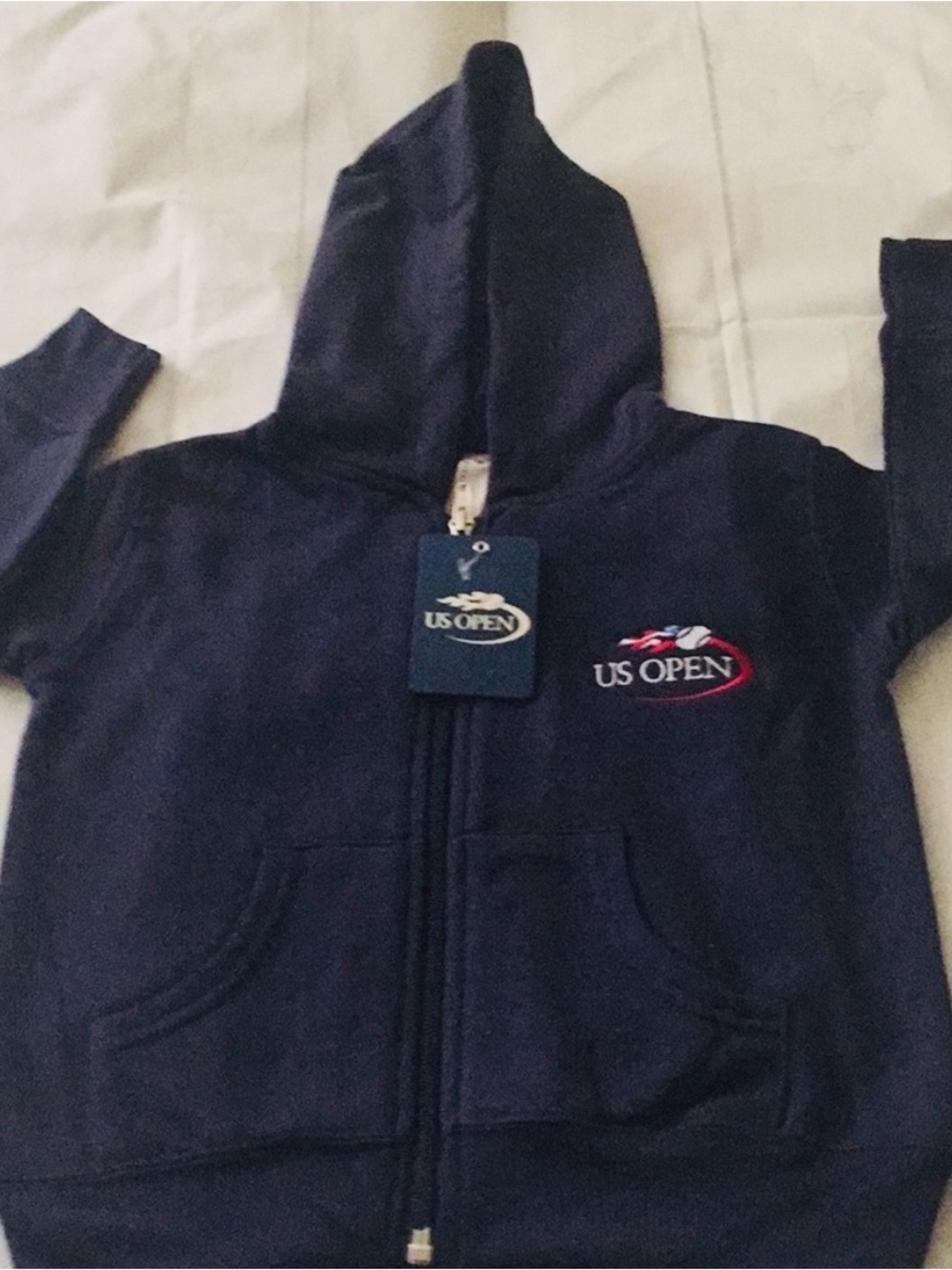 Rabbit Skins Navy Hoodie with US Open Logo